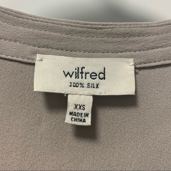 Wilfred - 100% Silk Button down shirt/dress - xxs - Picture 8 of 13